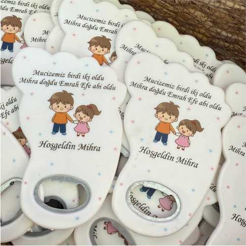 Ayak İzi  Açacak Magnet